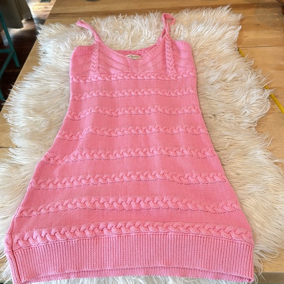 seven wonders Dresses & Skirts - Seven Wonders pink knit dress (nwot)